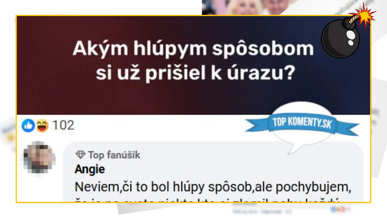 Bomby zo sociálnych sietí #1162 – Slovenka Angie ti prezradí ako hlúpo a zaujímavo prišla k svojim úrazom