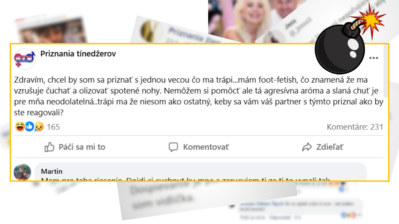 Bomby zo sociálnych sietí #1174 – chalan má footfetish a baví ho olizovať spotené nohy