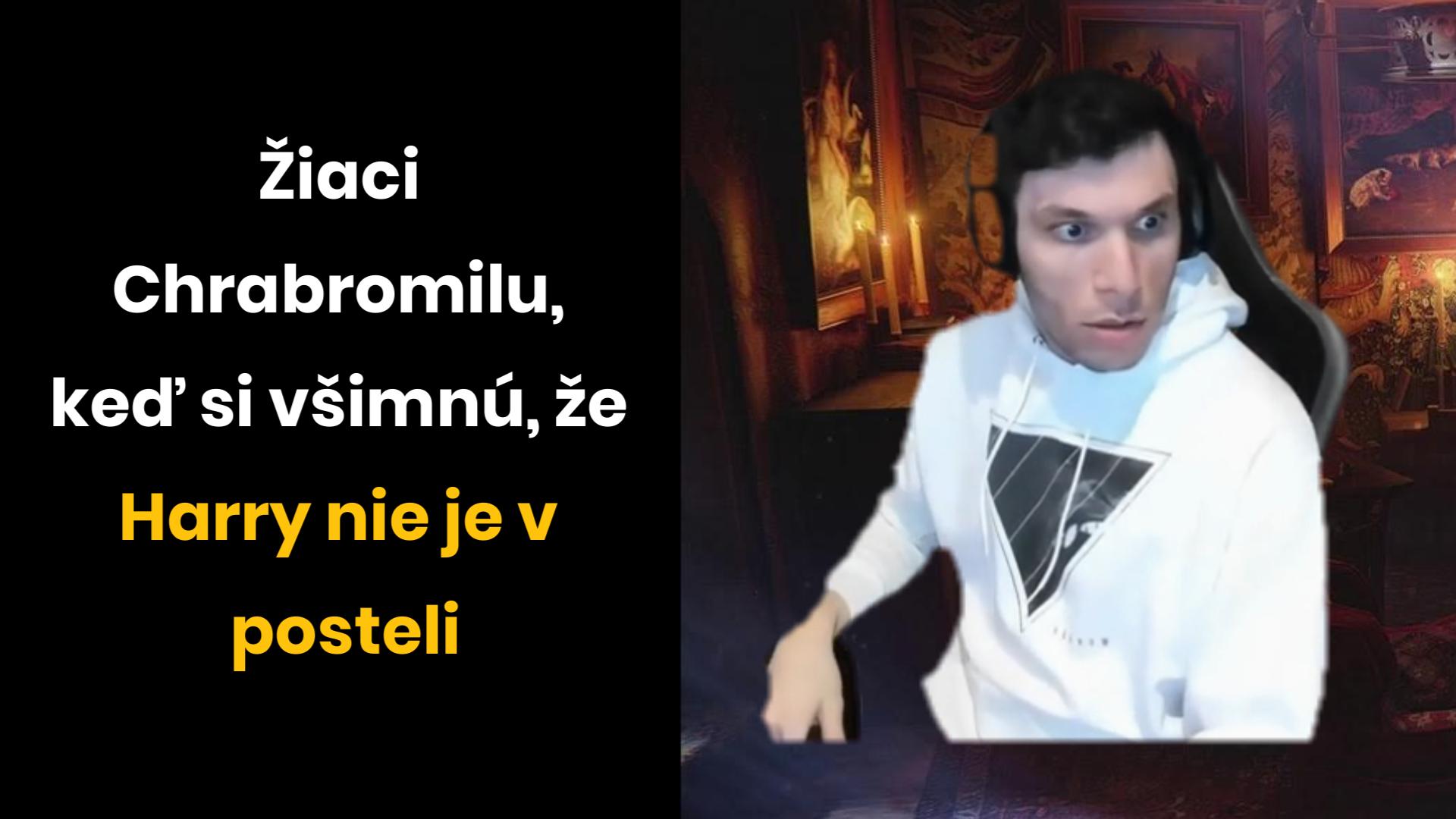 Čo to bude tento krát, Harry?
