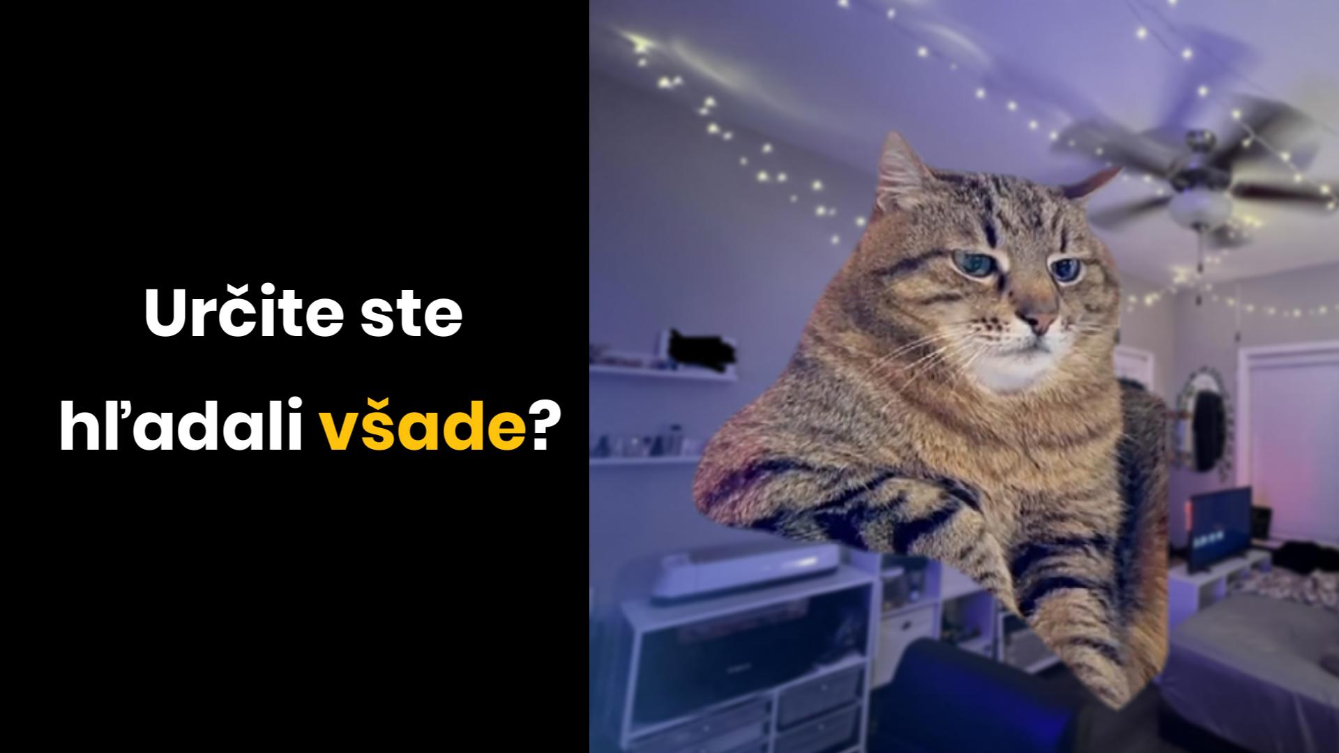 Ako to jedno tričko, ktoré som hľadal pol hodinu