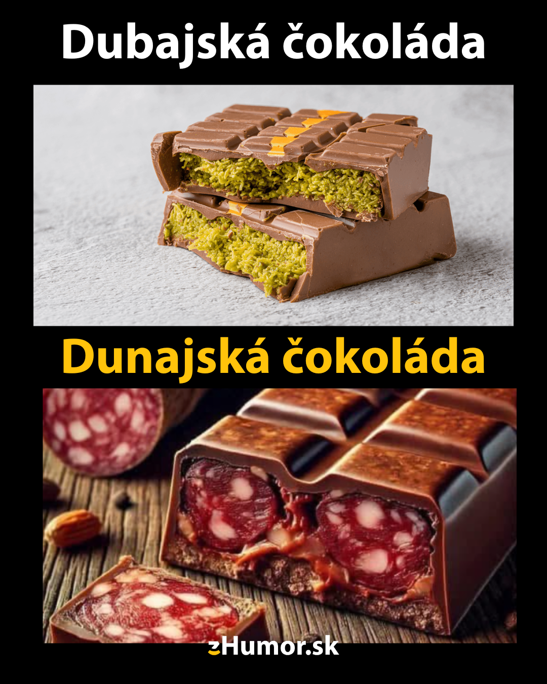 Dubajská čokoláda vyrábaná na Slovensku
