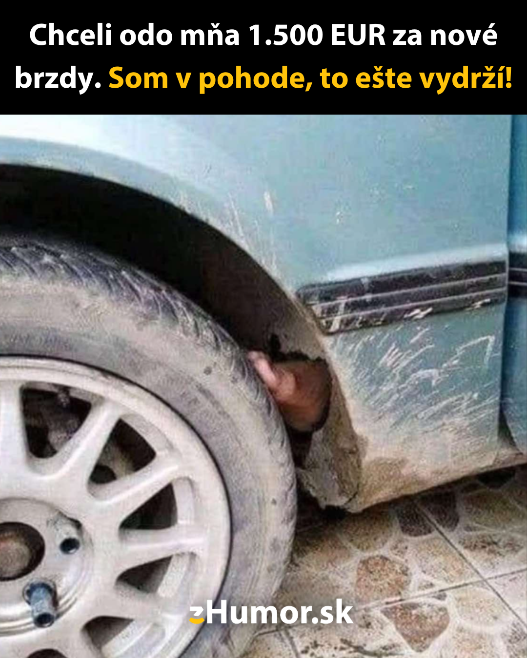 Brzdy sú drahé