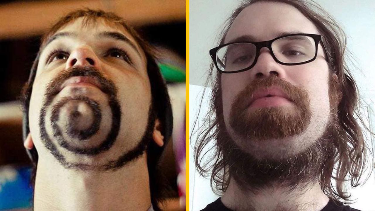 10 vtipných fotografií netradičných mužských brád a fúzov