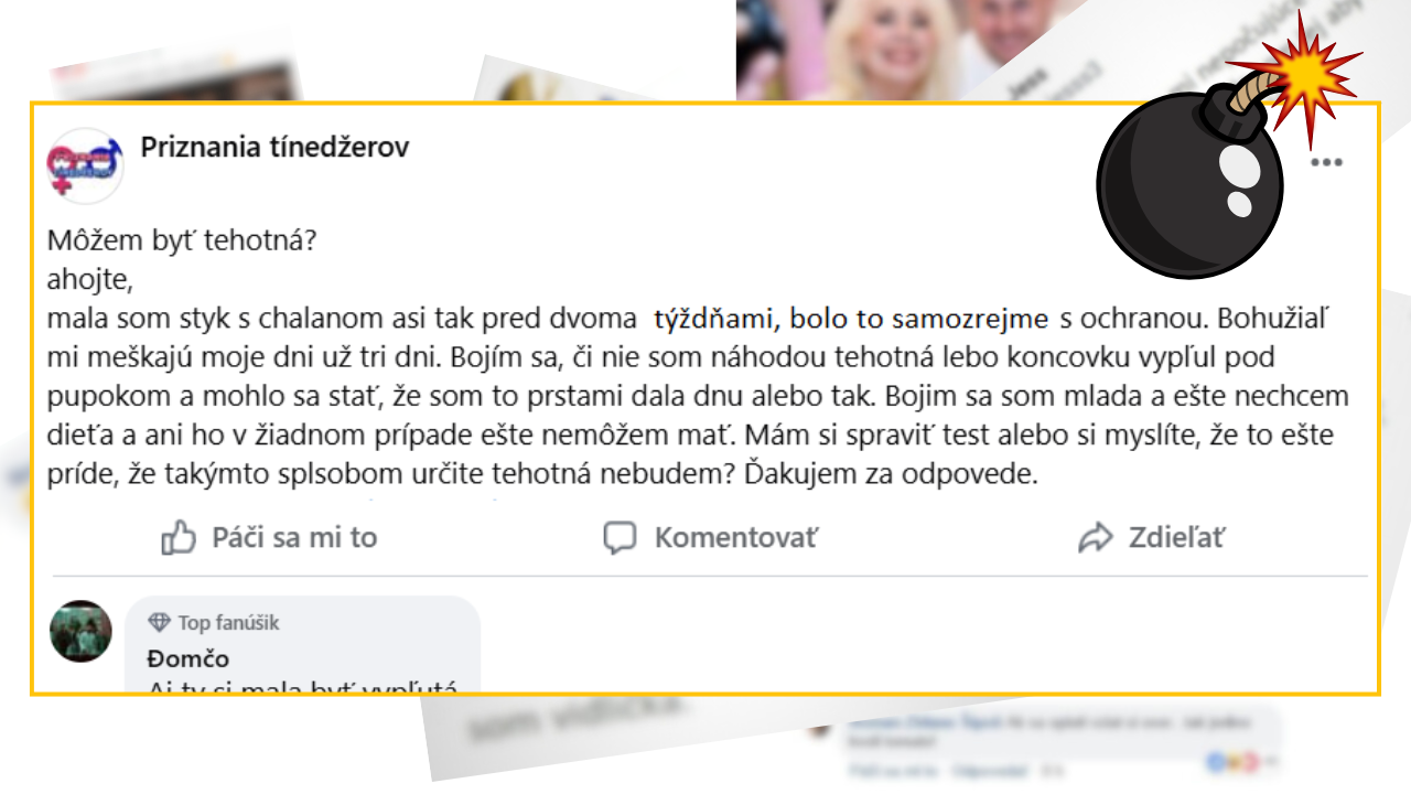 Bomby zo sociálnych sietí #1177 – mešká jej TO a myslí si, že je tehotná. Ľudia jej naložili v komentároch