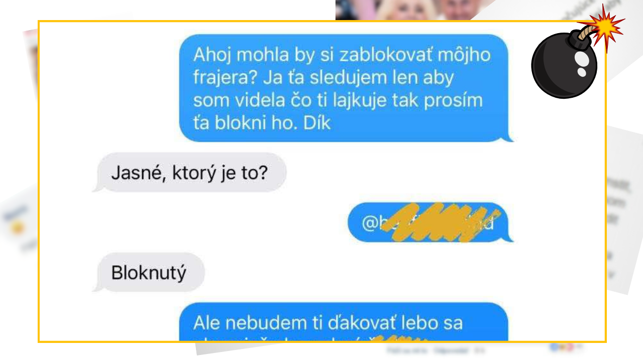 Bomby zo sociálnych sietí #1182 – poprosila babu, ktorá posiela nahé fotky chlapom, aby si zablokovala jeho frajera