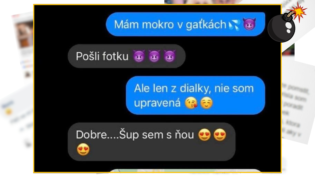 Bomby zo sociálnych sietí #1186 – napísala mu, že má mokro v gaťkách a on chcel od nej fotku