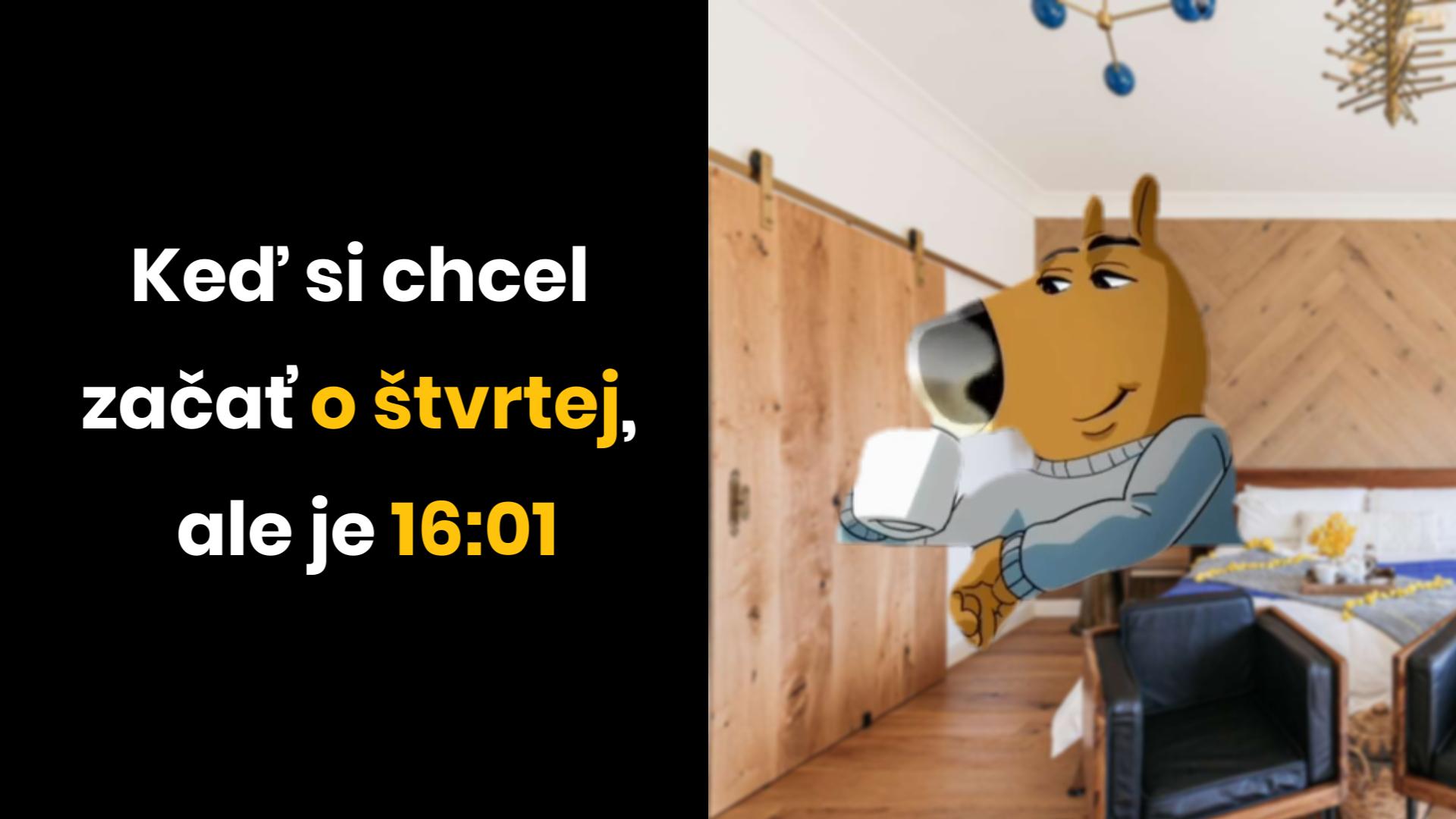 No, už je neskoro