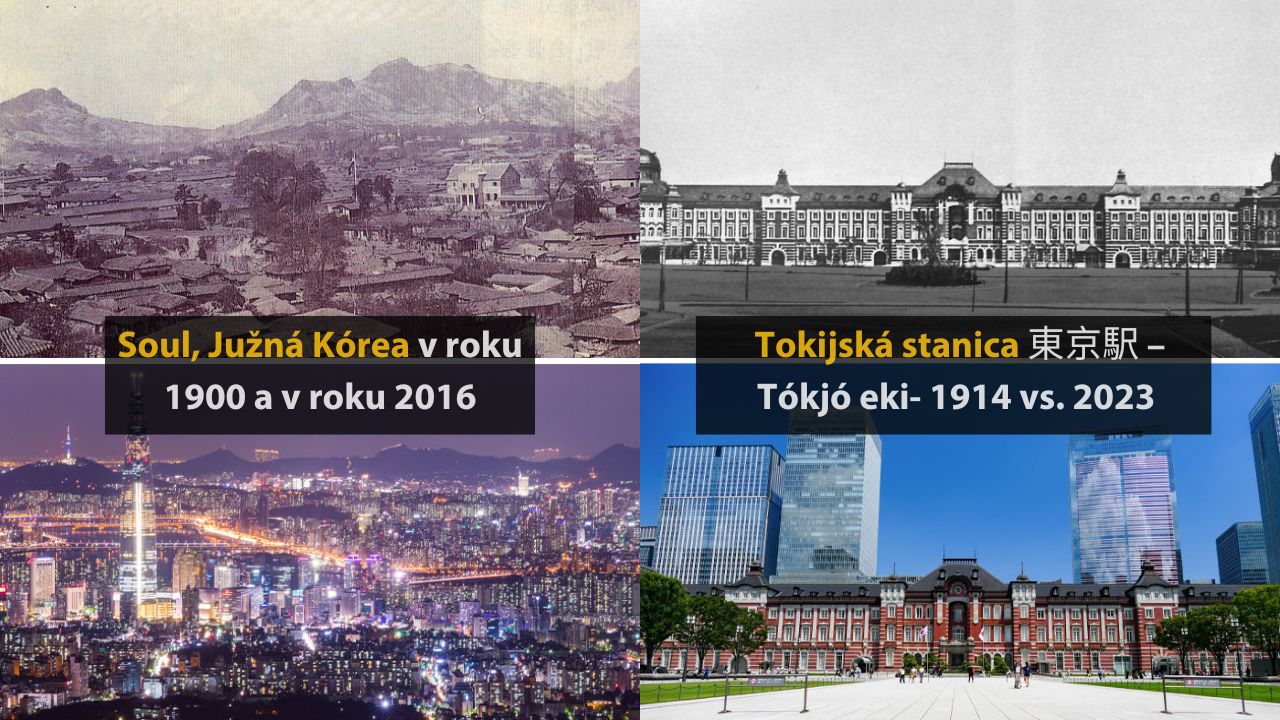 Z minulosti do súčasnosti: miesta, ktoré sa zmenili v priebehu rokov #1