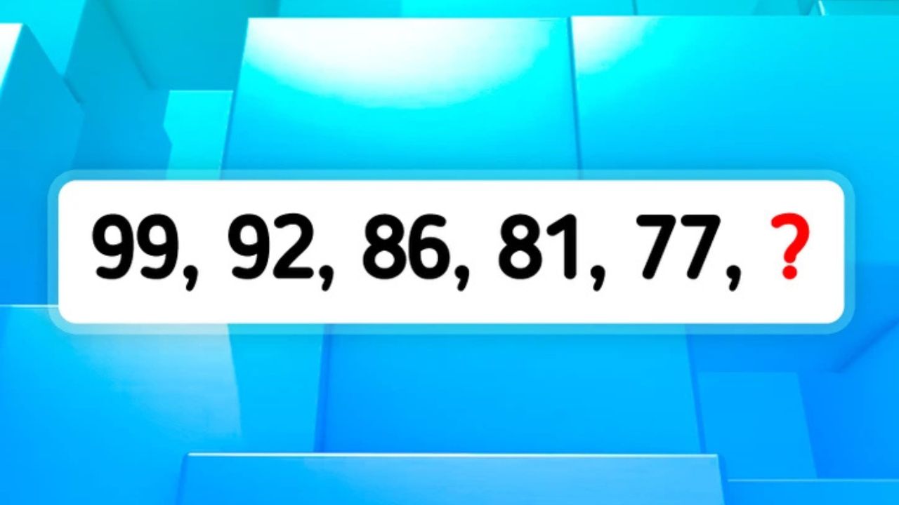 Matematická úloha na zabavenie mozgu: Doplňte správne číslo do riadku