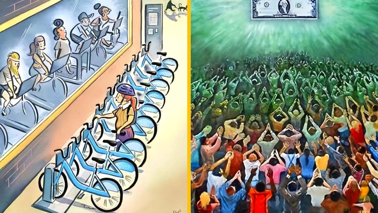 15 krásnych a zároveň hlbokých ilustrácií, ktoré ukazujú skutočnú realitu dnešného sveta #13