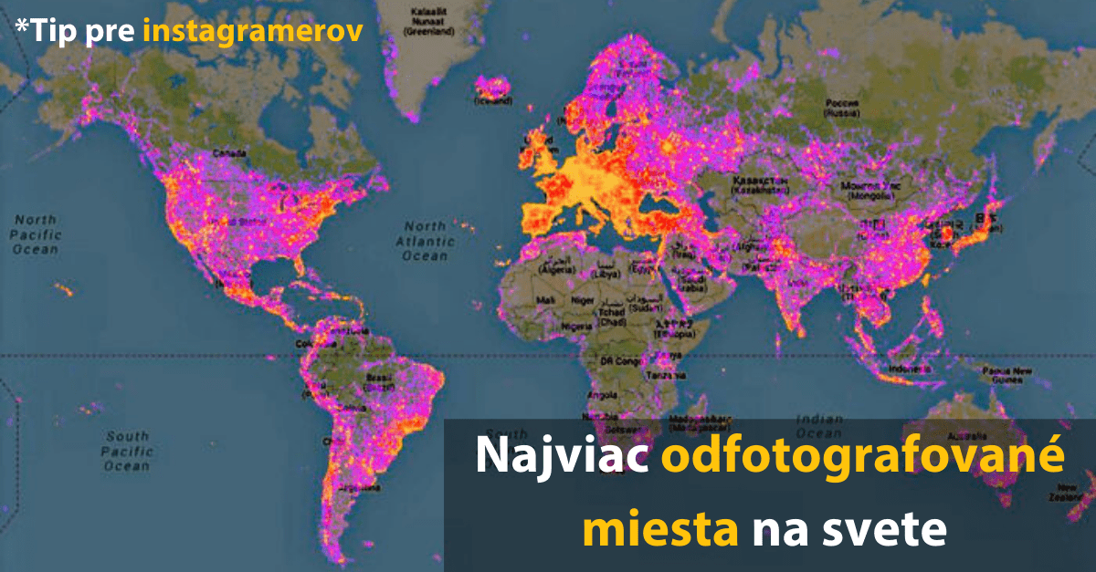 15 zaujímavých máp, ktoré vám obohatia vedomosti o svete