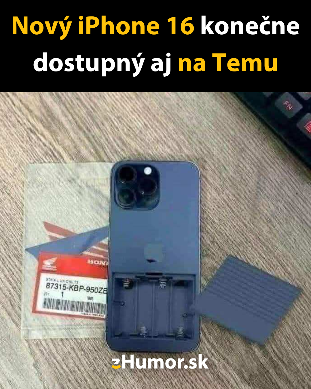 Nový iPhone 16 z Číny