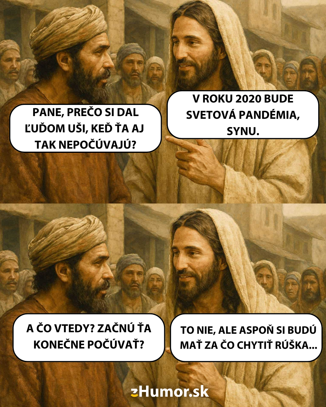 Prečo nám Ježiš dal uši