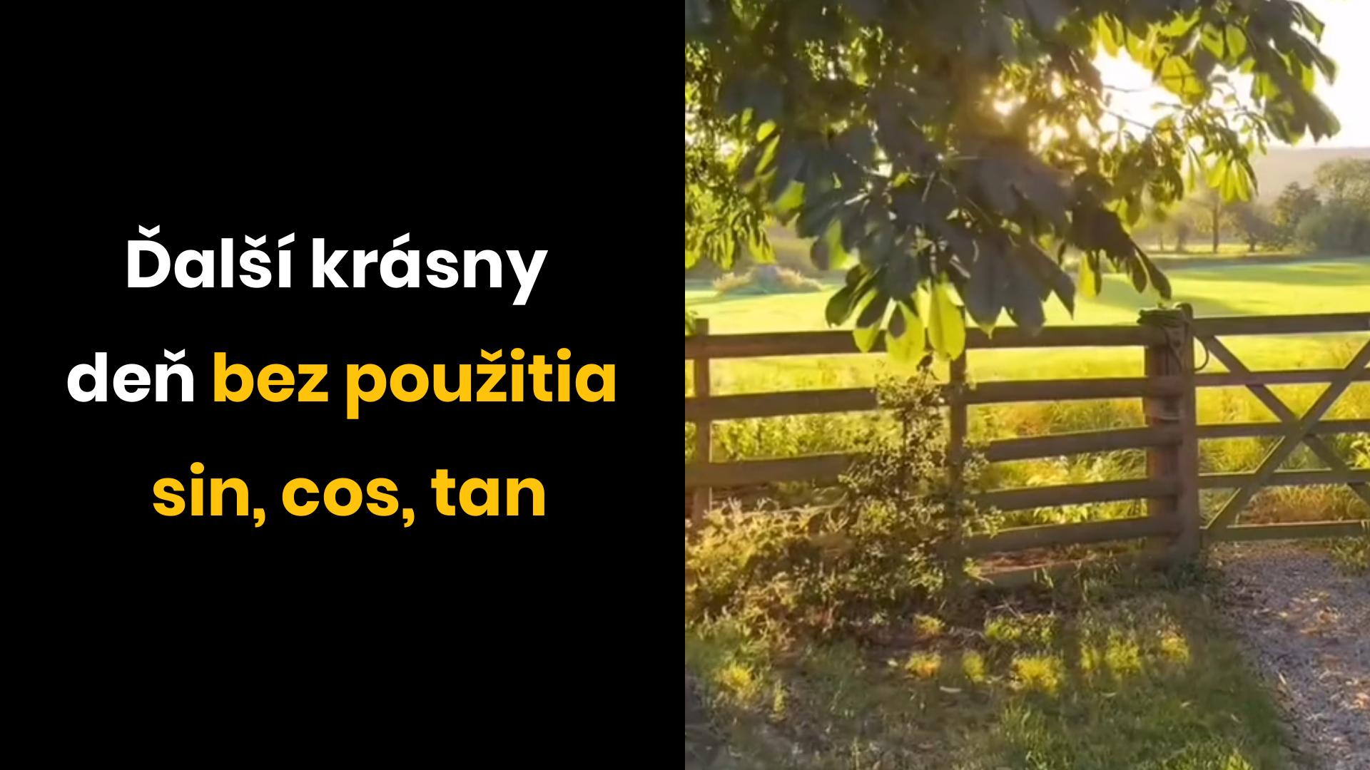 Chýba vám to?