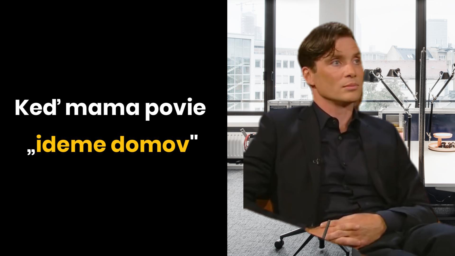 Dnes sa domov nedostanem