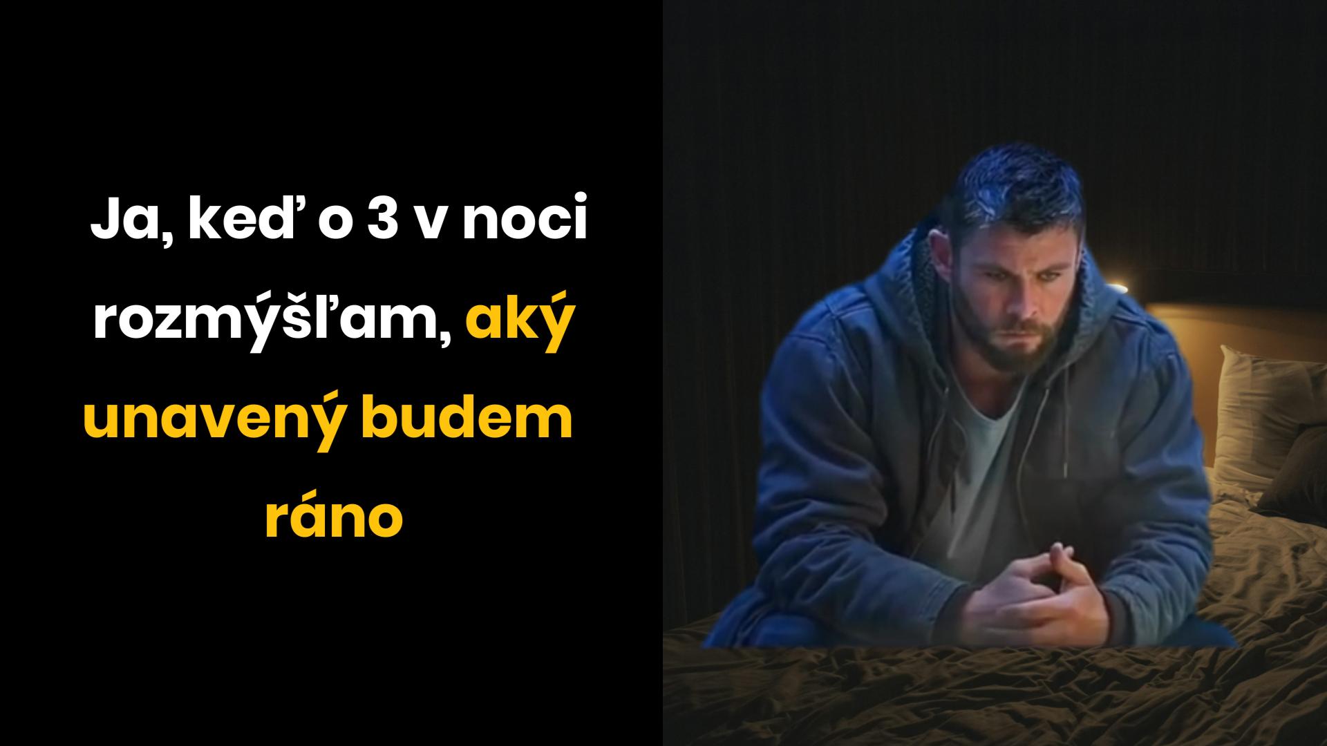Zdravý spánkový režim? Načo.
