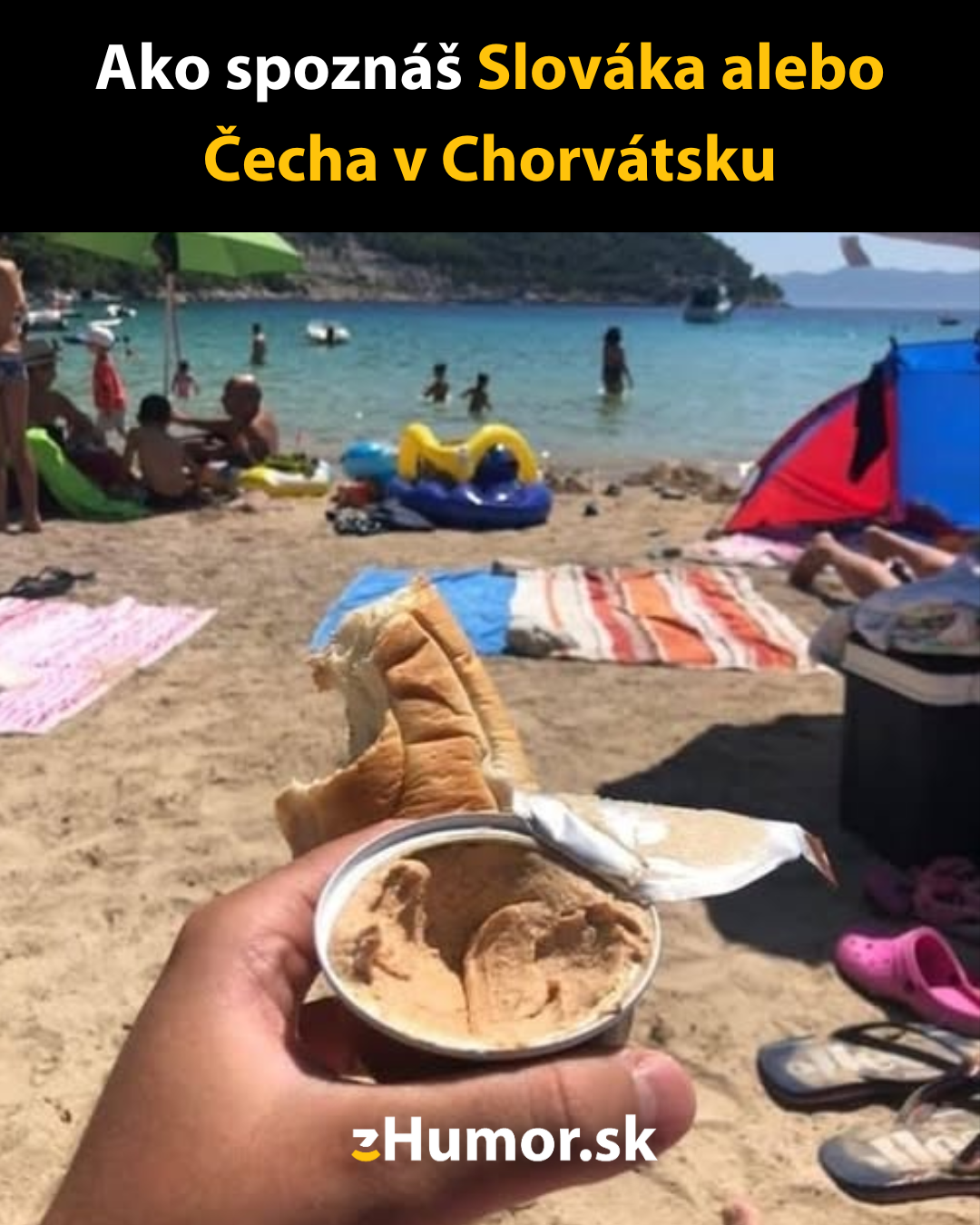 Slovák na dovolenke v Chorvátsku