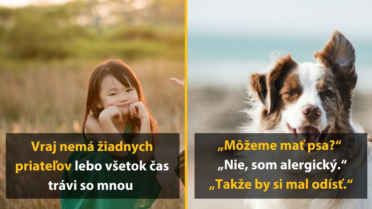 10 detských hlášok a situácií, ktoré sú vtipnejšie než by ste čakali