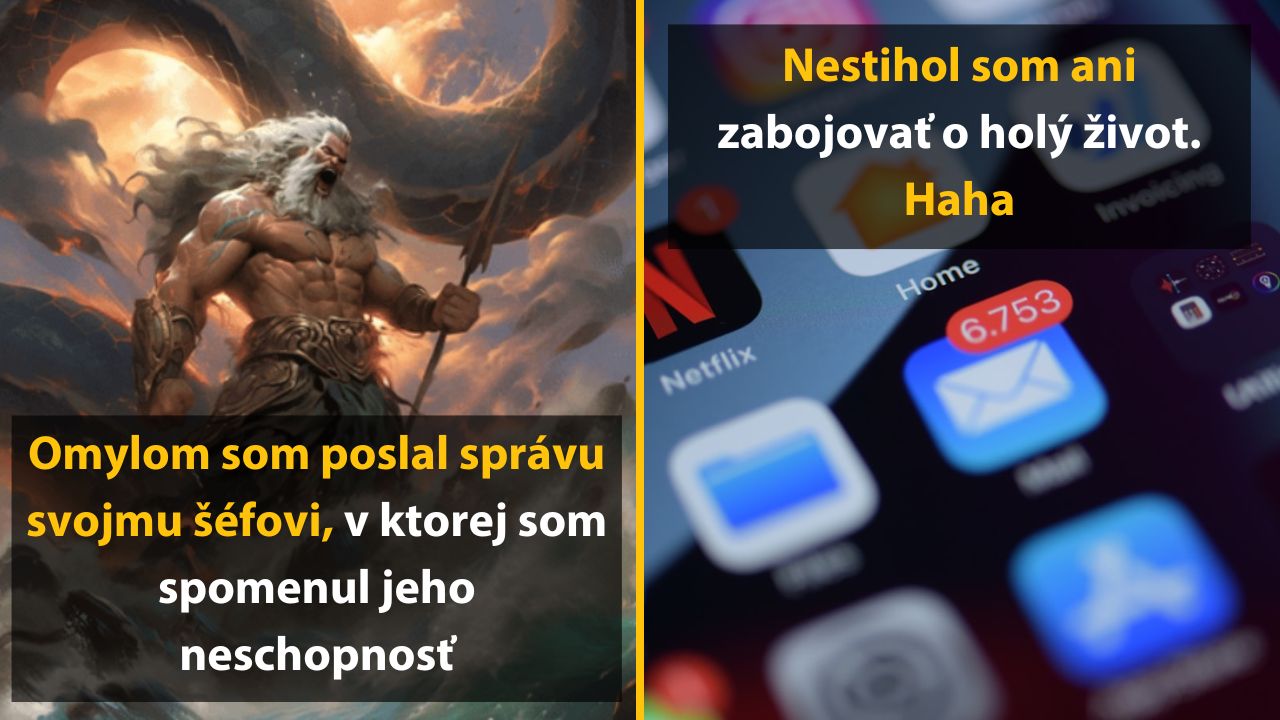 10 trápnych momentov ľudí, ktorí omylom odoslali správu na nesprávne miesto