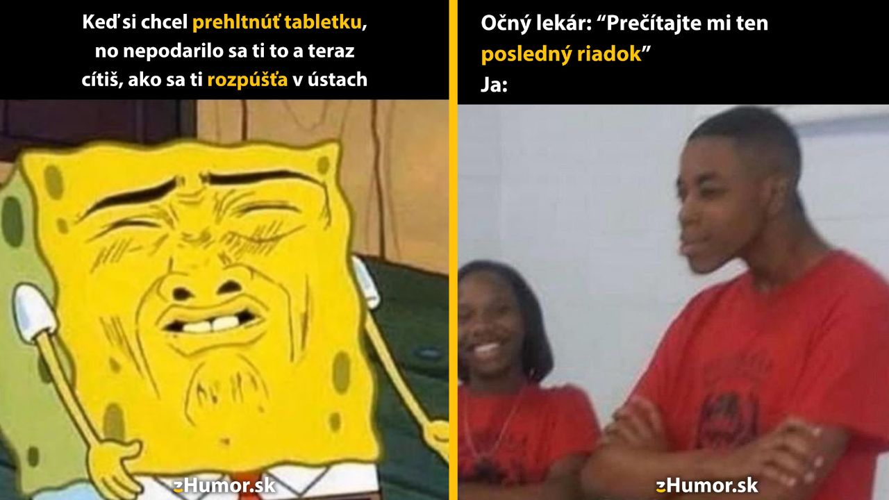 Zopár memečiek, ktoré vznikli, aby ti spríjemnili deň #1588: Nič horšie som nikdy necítil.