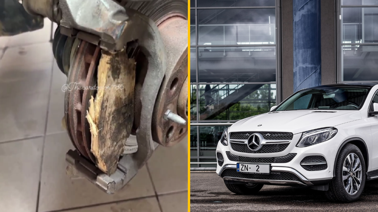 Muž zistil, že jeho nové luxusné SUV má drevené brzdové doštičky