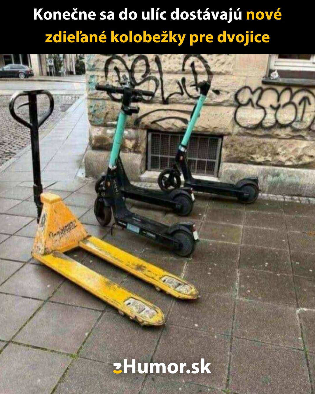 Kolobežky pre dvojice