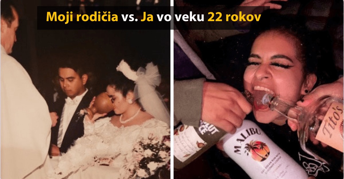 „Ja vs. moji rodičia v rovnakom veku“ – 30 vtipných porovnaní, ktoré Vás pobavia