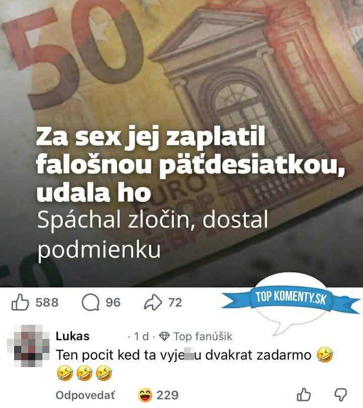 Falošná bankovka: muž zaplatil za služby, bol odhalený, dostal podmienku.